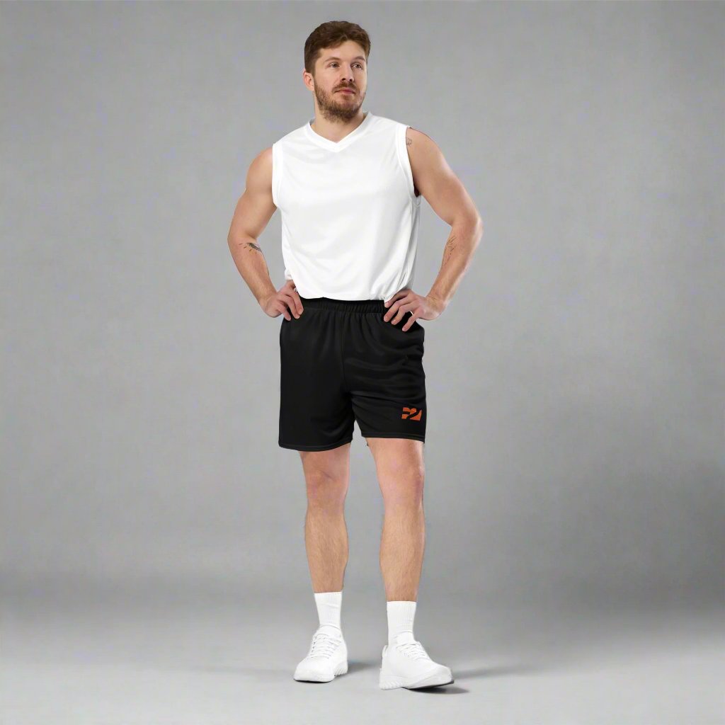 E21 Activewear Mesh Short (Dark colors) - ELEVATED 21